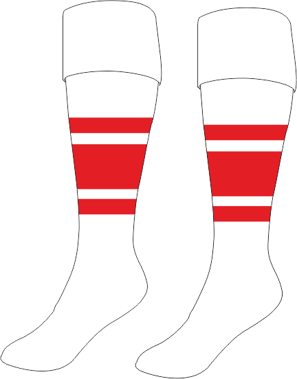 Hull Knights Rugby Socks - Reds