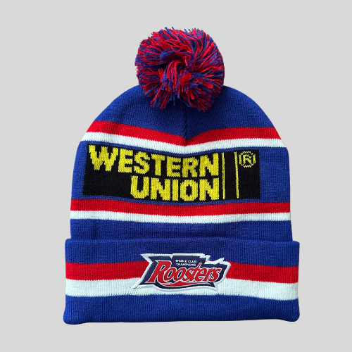 Roosters WCC Rugby League Bobble Hat