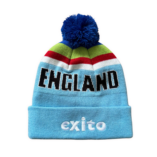 Retro England Cricket Bobble Hat